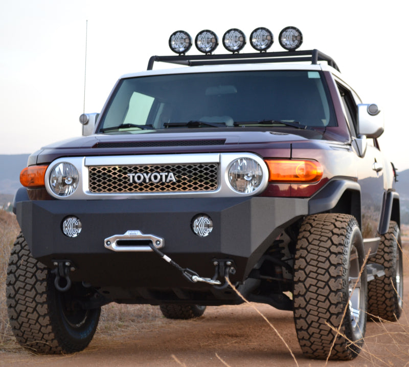 Body Armor 4x4 07-14 Toyota FJ Cruiser Pro Series Front Winch Bumper FJ-19336
