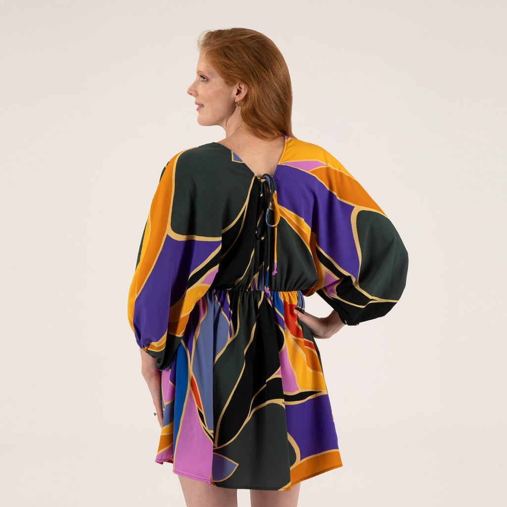 GreaterGood Metamorphosis Kimono Mini Dress - Relaxed Fit