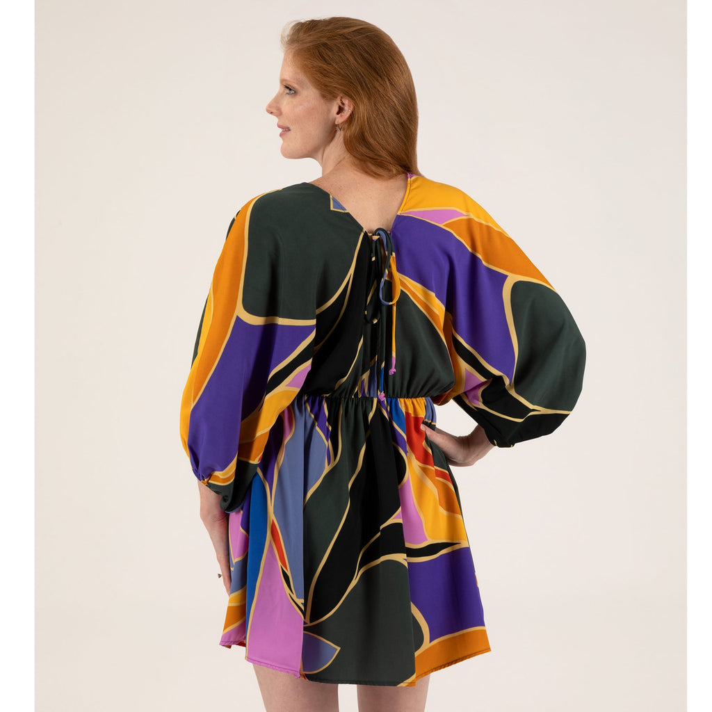 GreaterGood Metamorphosis Kimono Mini Dress - Relaxed Fit
