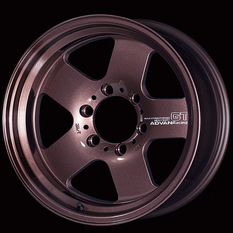 Advan GT Heavy 17X8.5 -10 6x139.7 Racing Copper Bronze Wheel YAQH7H-10KRCB