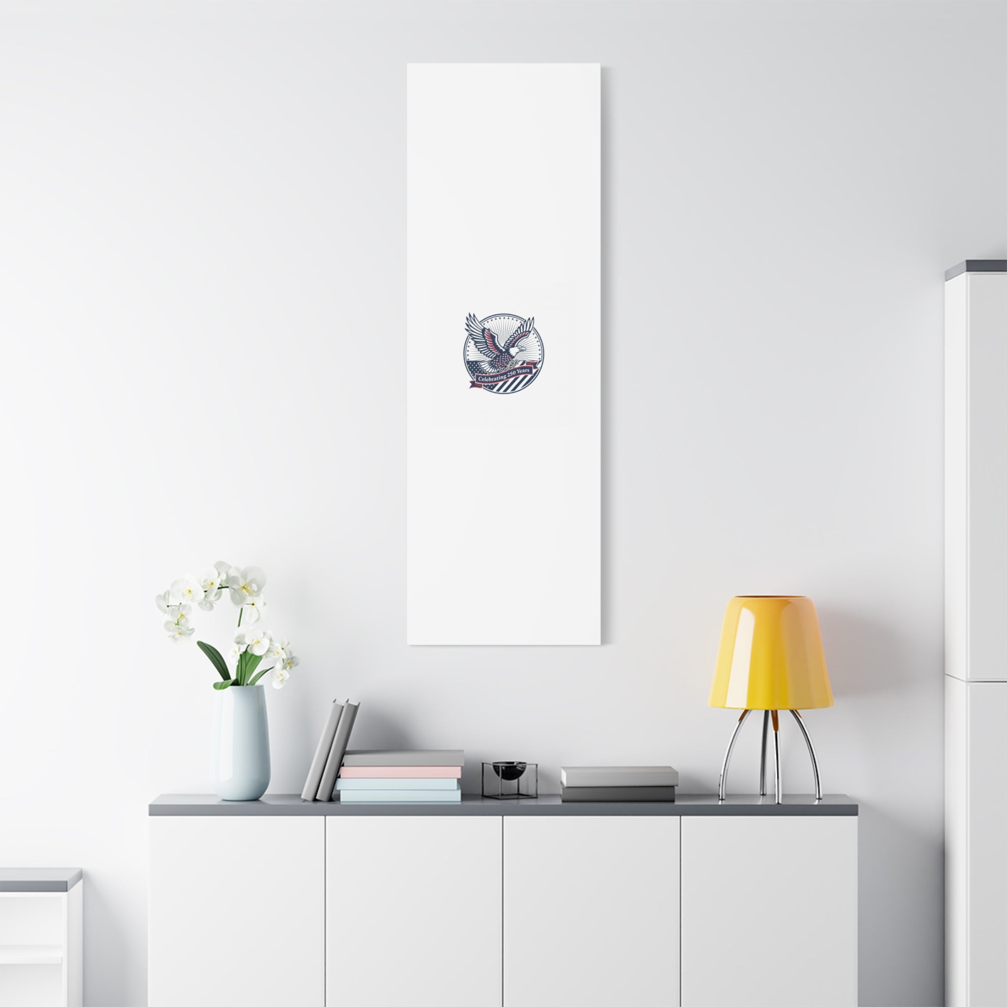 250th Anniversary Eagle Emblem Canvas | Semiquincentennial Americana