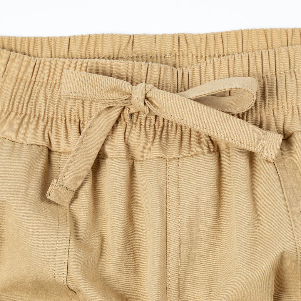 Paw Print Khaki Joggers