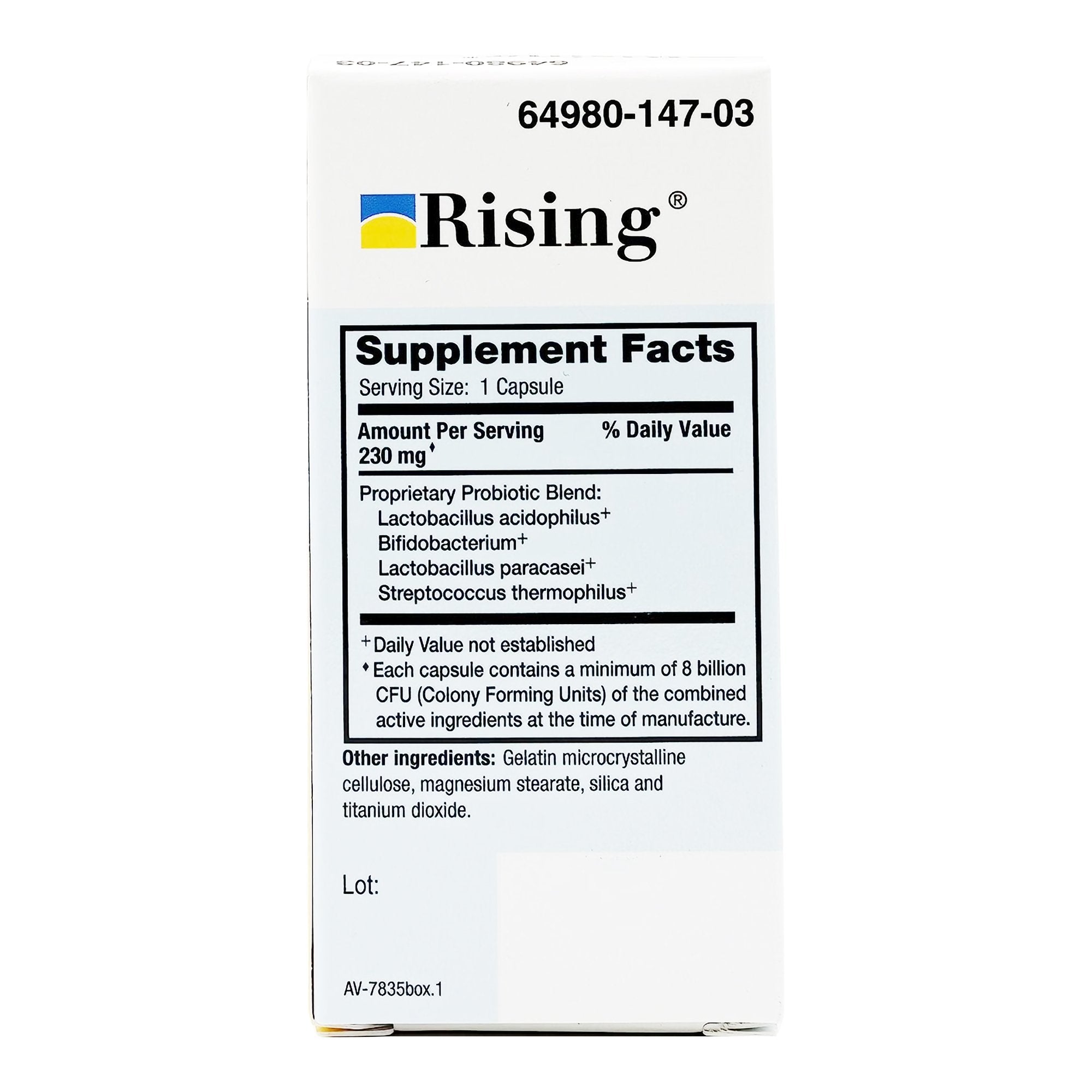RisaQuad™ Probiotic Dietary Supplement 64980014703