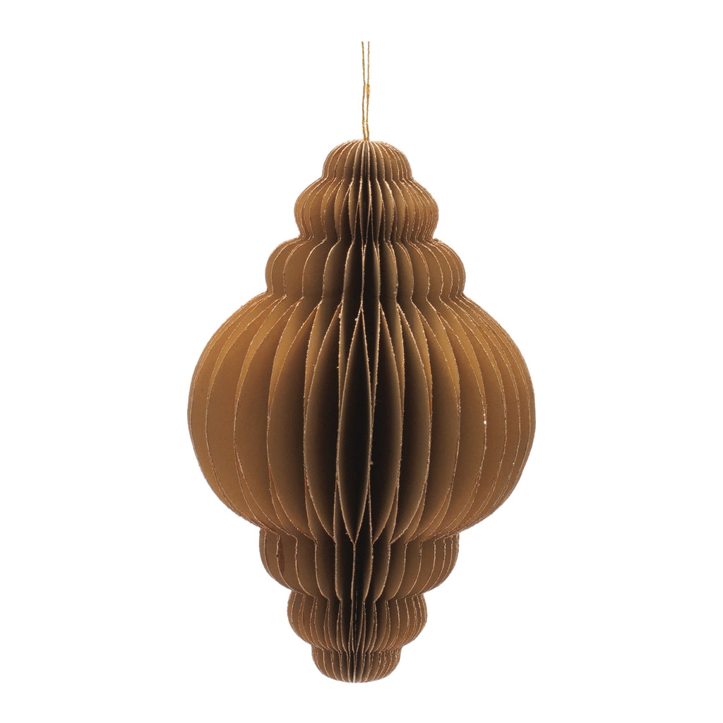 Paper Drop Ornament Set of 6