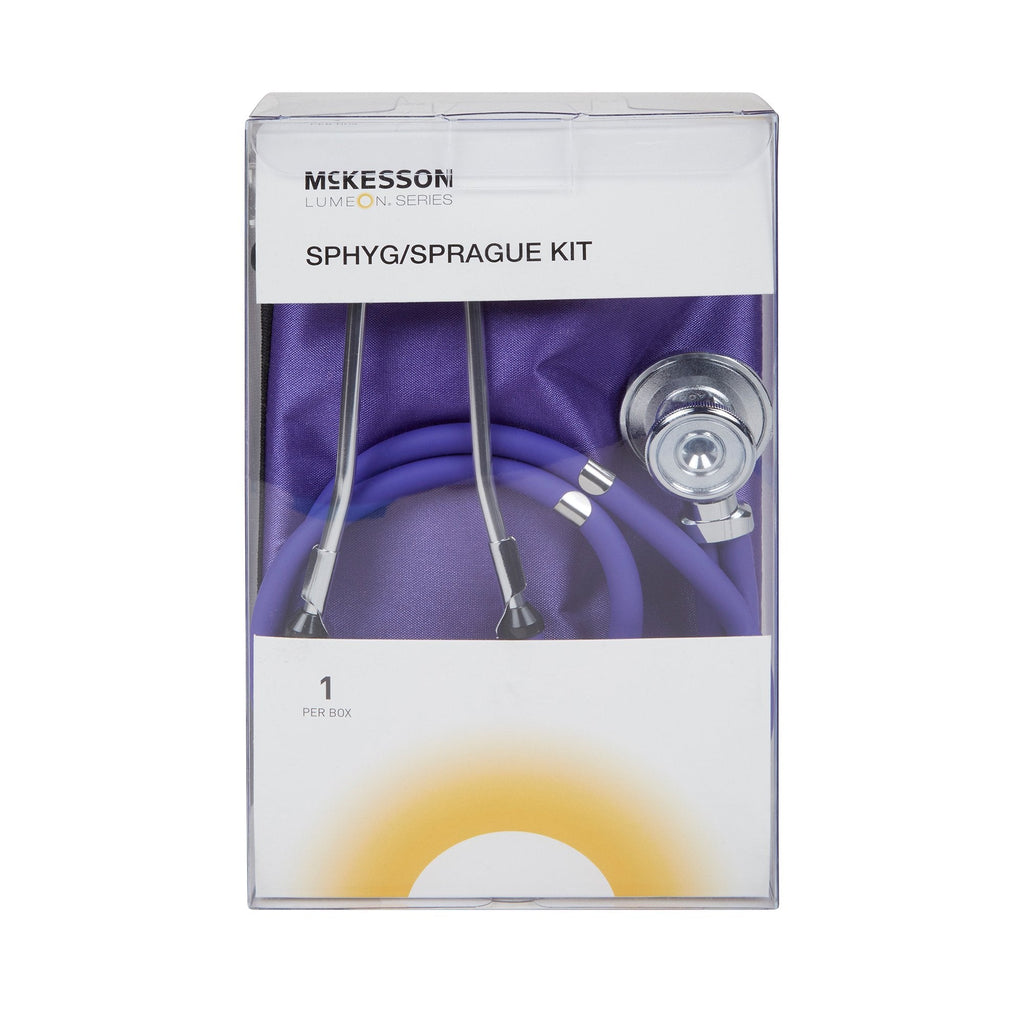 McKesson Lumeon™ Aneroid Sphygmomanometer/Sprague Kit 01-768-641-11AVGM