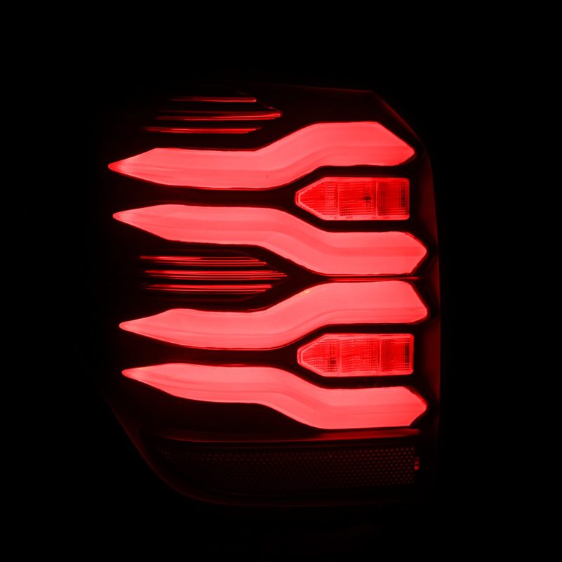 AlphaRex 10-21 Toyota 4Runner LUXX LED Taillights Blk/Red w/Activ Light/Seq Signal 690050 *Discontinued