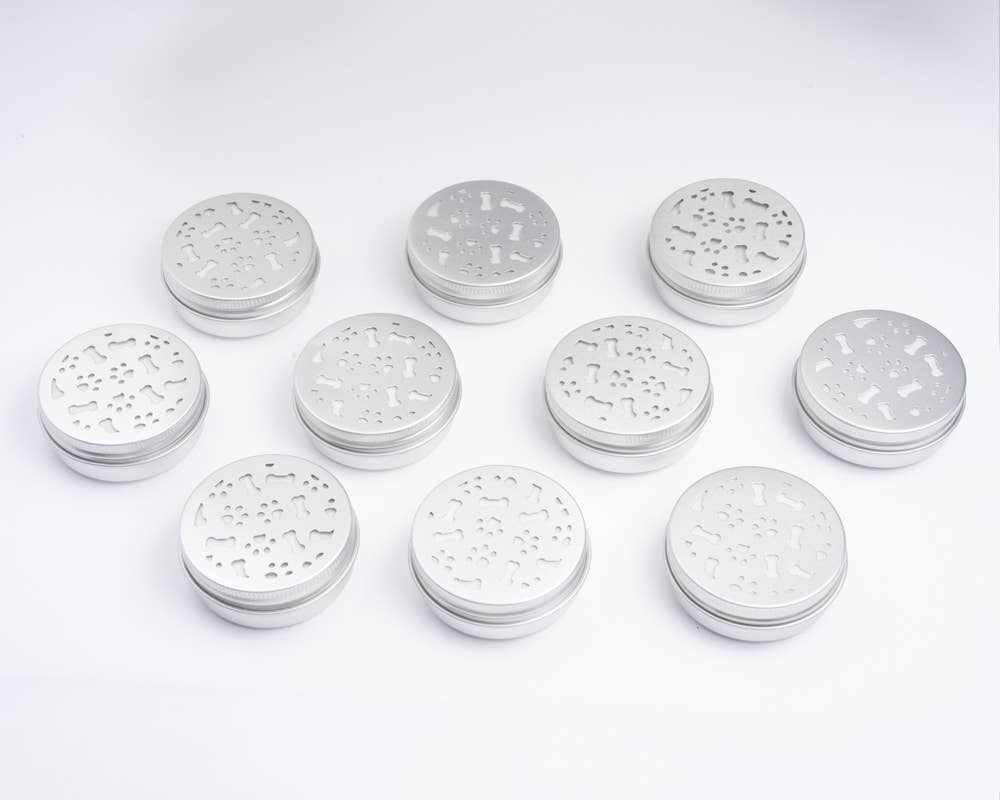 🐶👃 Dog Scent Work / Nose Training Containers – 2oz Magnetic Tins