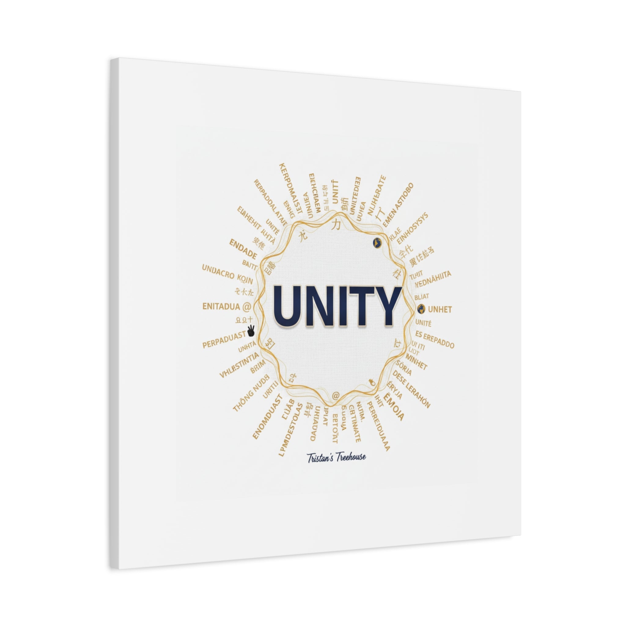UNITY Canvas, Matte Stretched 1.25" | Dry January sober curious decor
