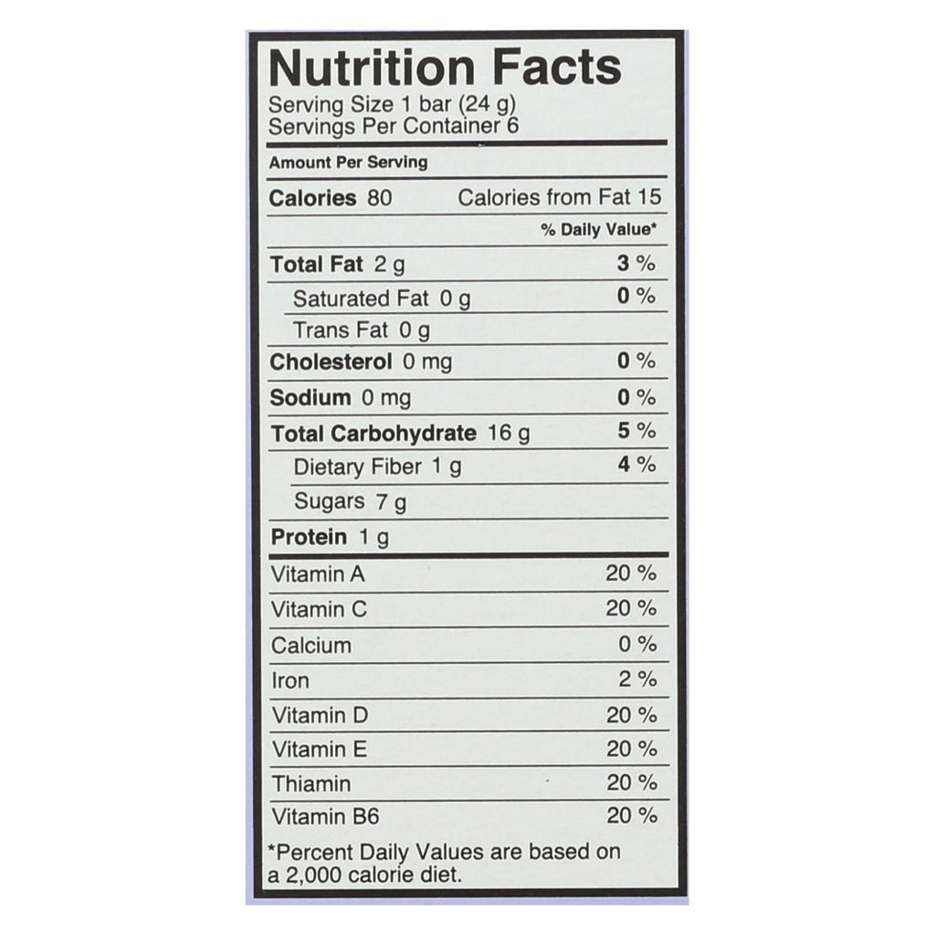 MadeGood Mixed Berry Granola Bars, Case of 6, 5 Oz. Each