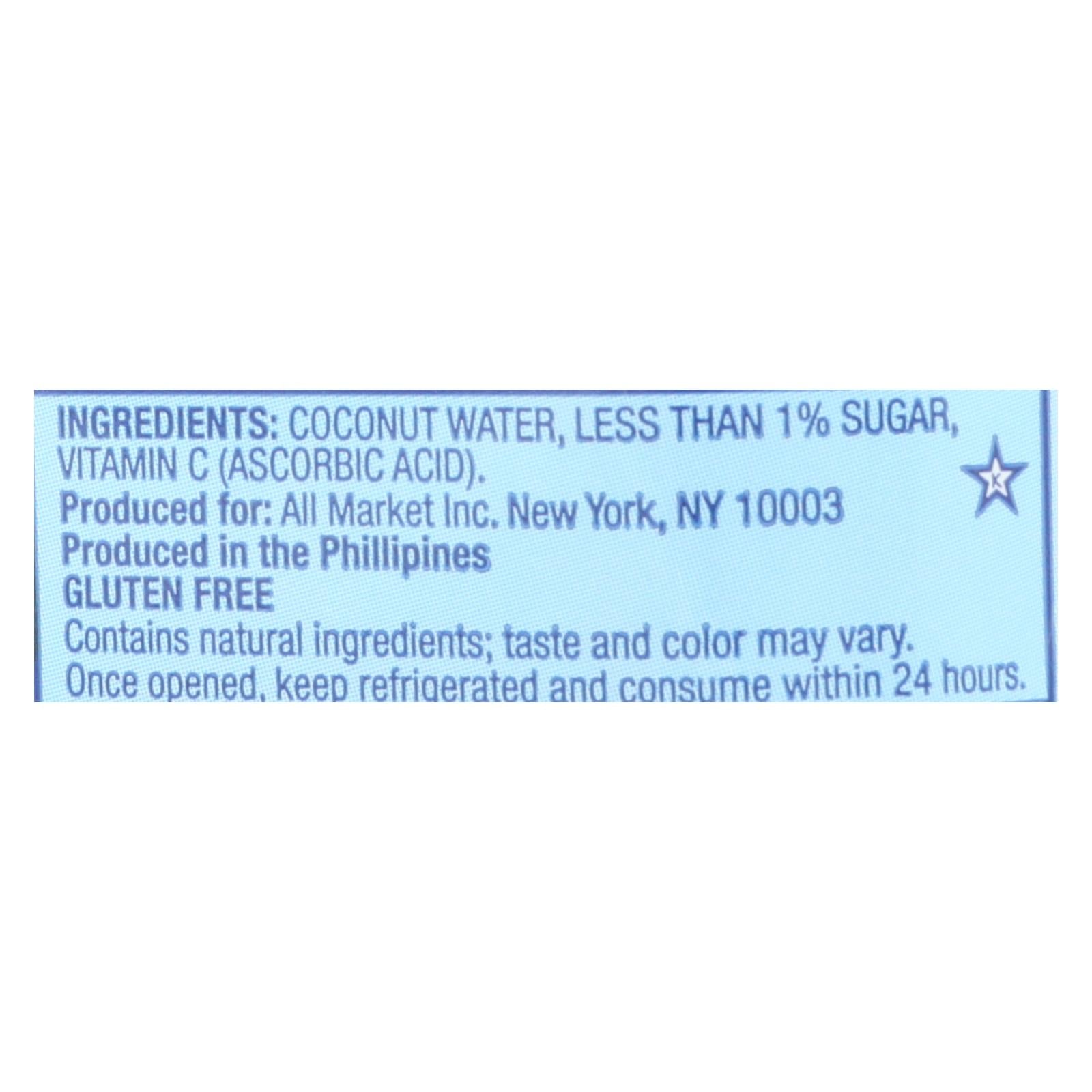Vita Coco Pure Coconut Water, 500 mL