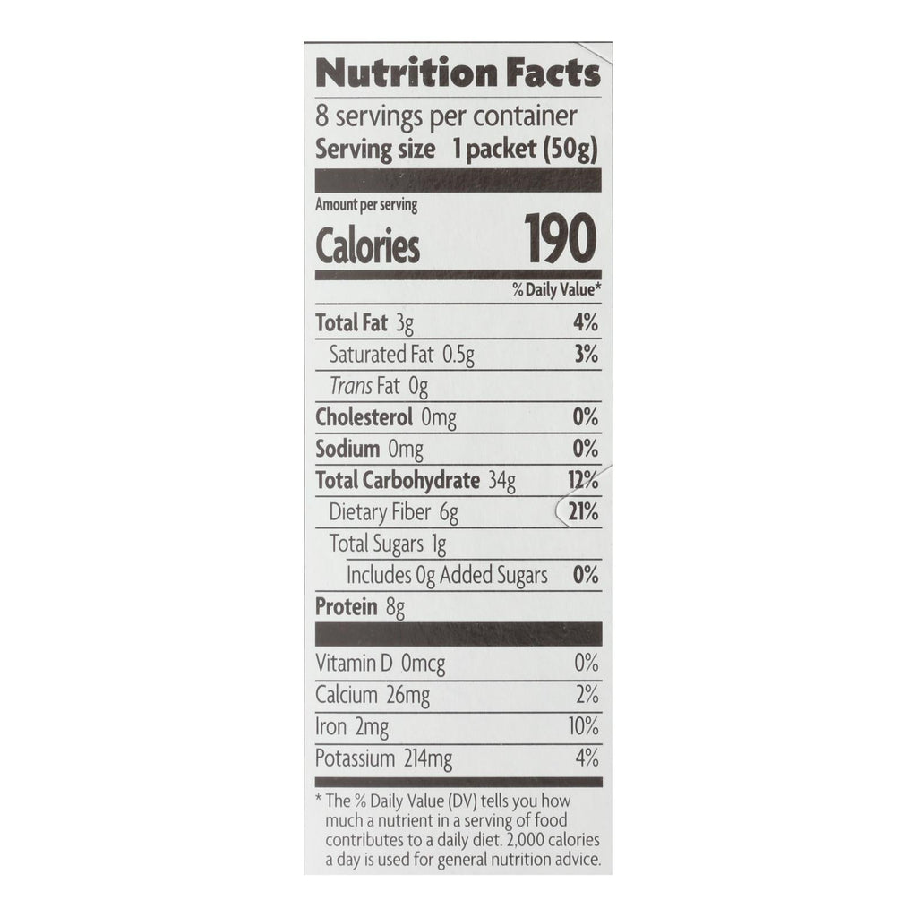 Nature's Path Organic Original Hot Oatmeal, Pack of 6 - 14 Oz. Each