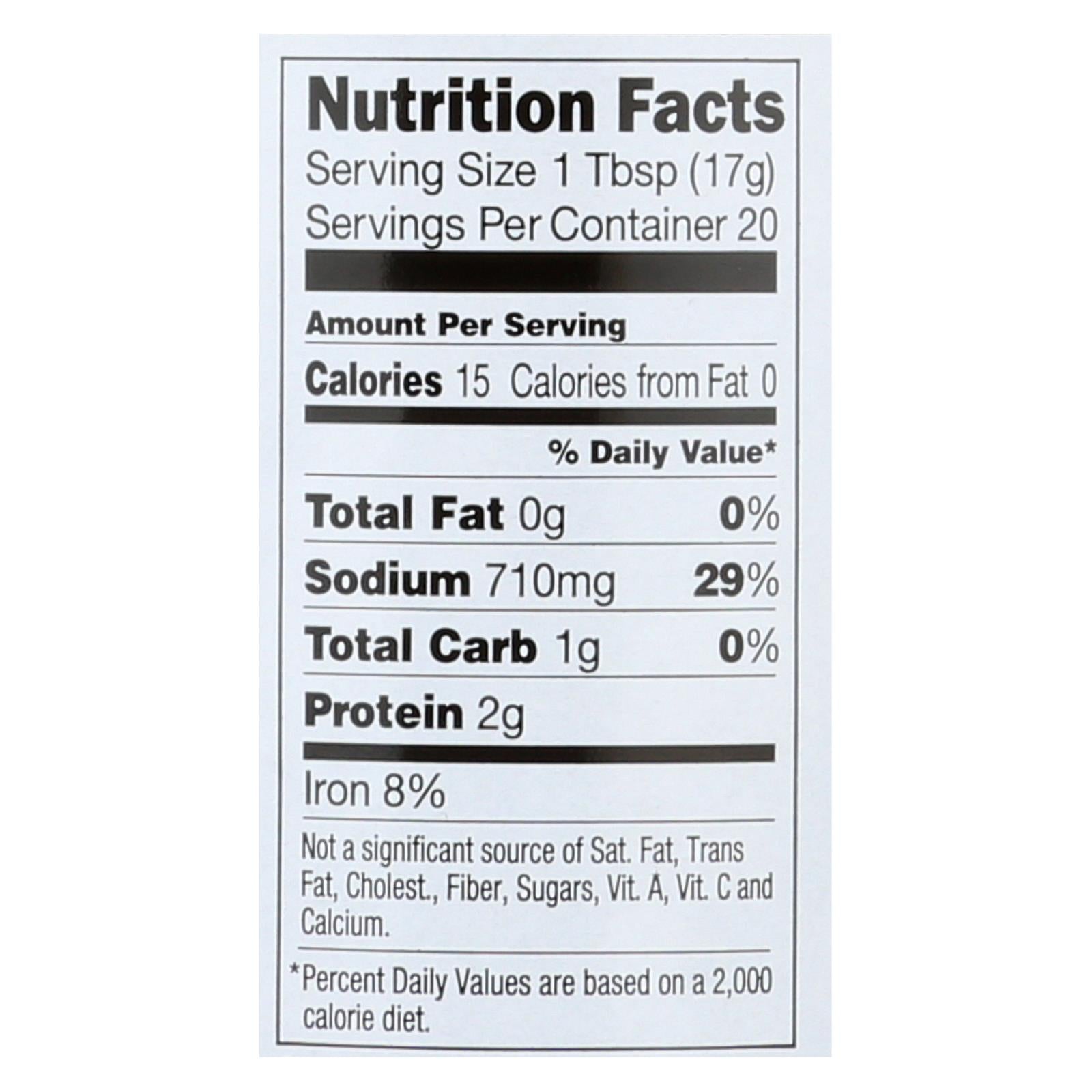 San-J Reduced Sodium Tamari Soy Sauce - 6 x 10 Fl Oz