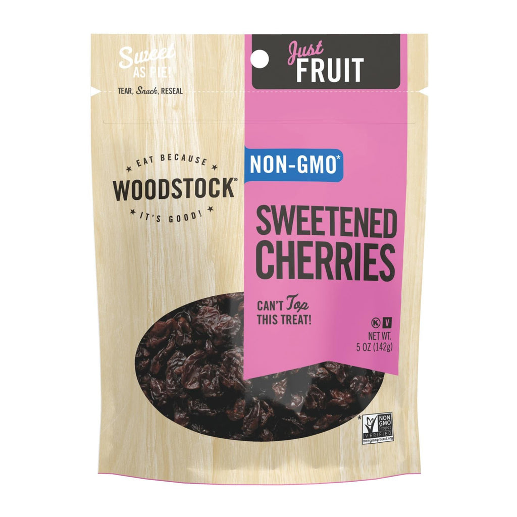 Woodstock Sweetened Cherries, 5 oz (Pack of 8)
