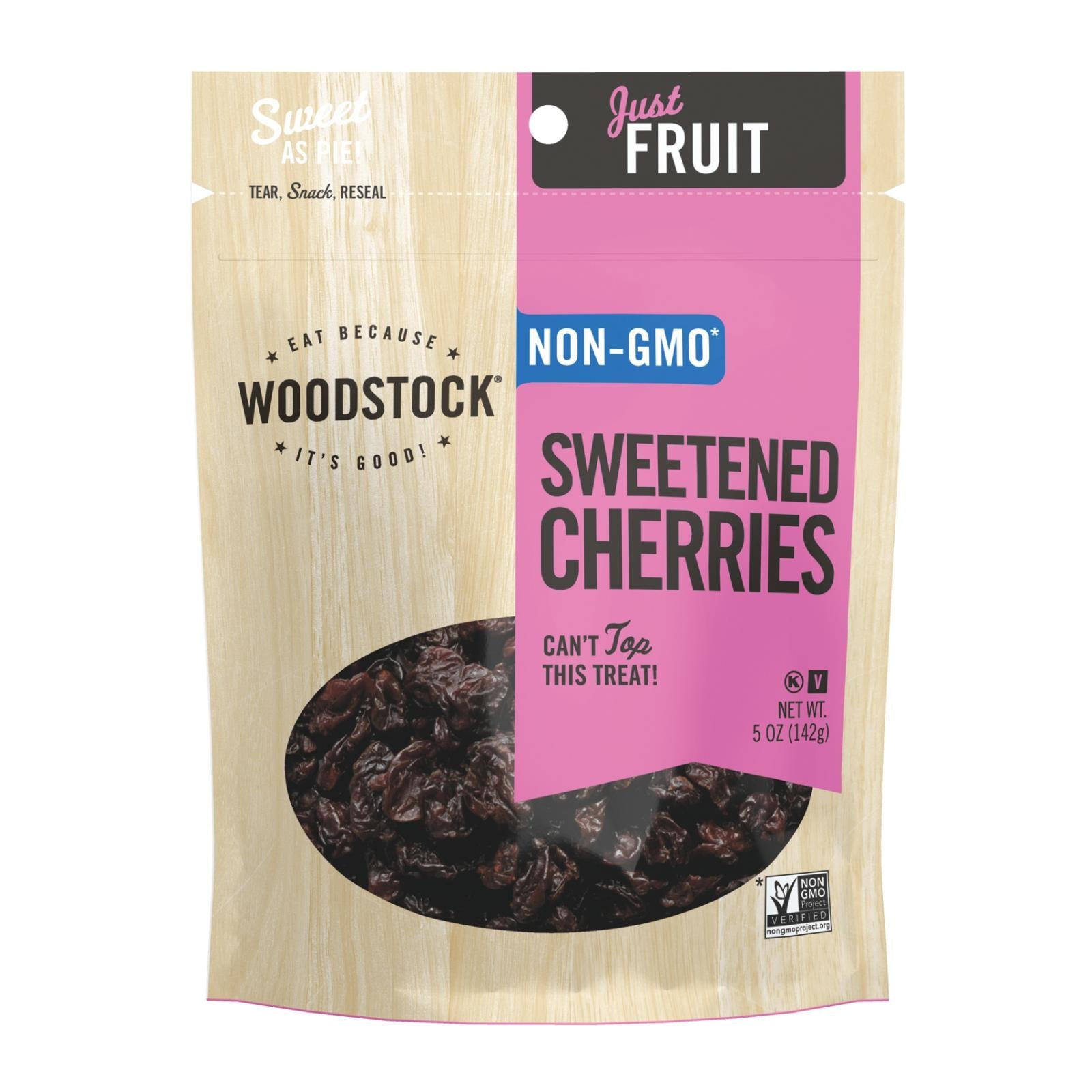Woodstock Sweetened Cherries, 5 oz (Pack of 8)