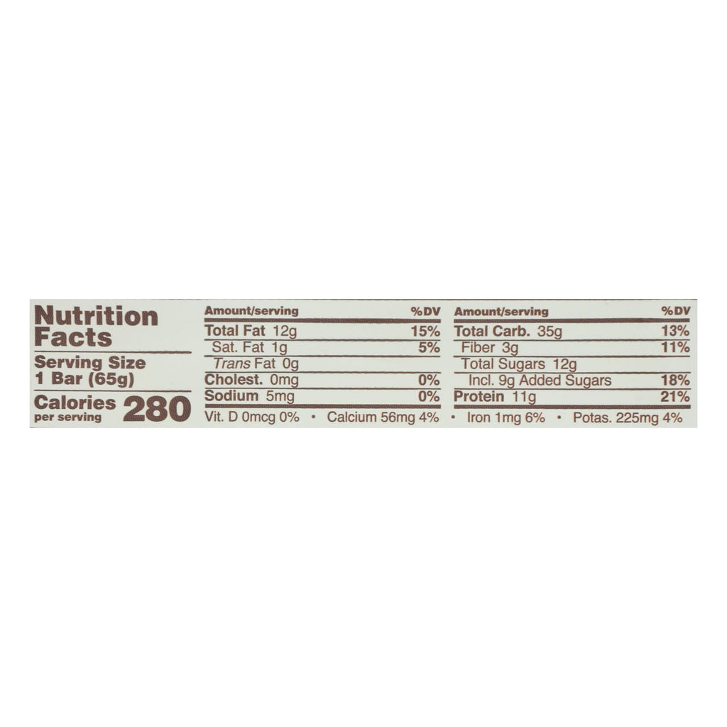 Gomacro Banana and Almond Butter Organic  (Pack of 12) - 2.3 Oz Bars