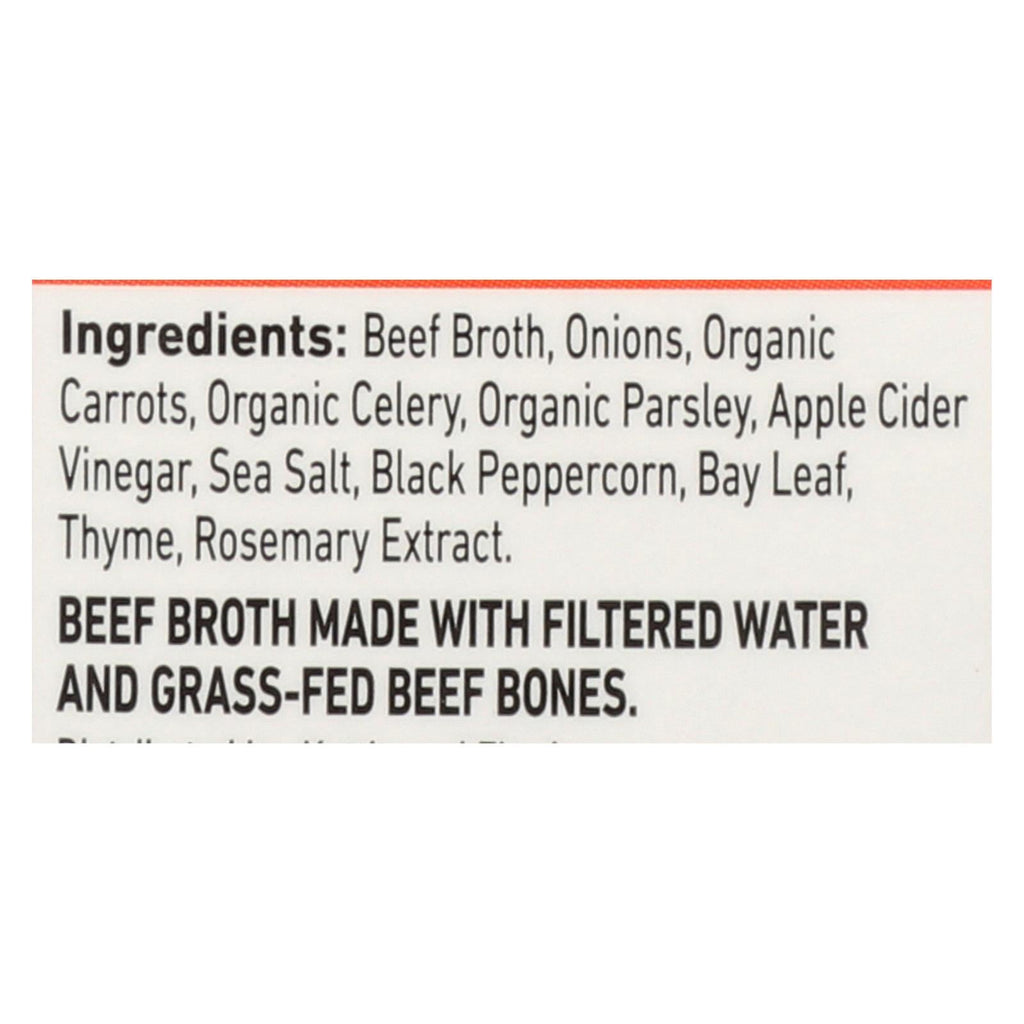 Bulk 6-Pack, Kettle & Fire Beef Bone Broth (16.9 Oz.)