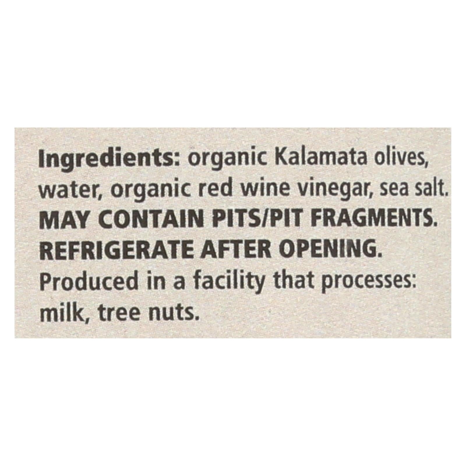 Divina Organic Pitted Kalamata Olives (6 x 6 Oz.)