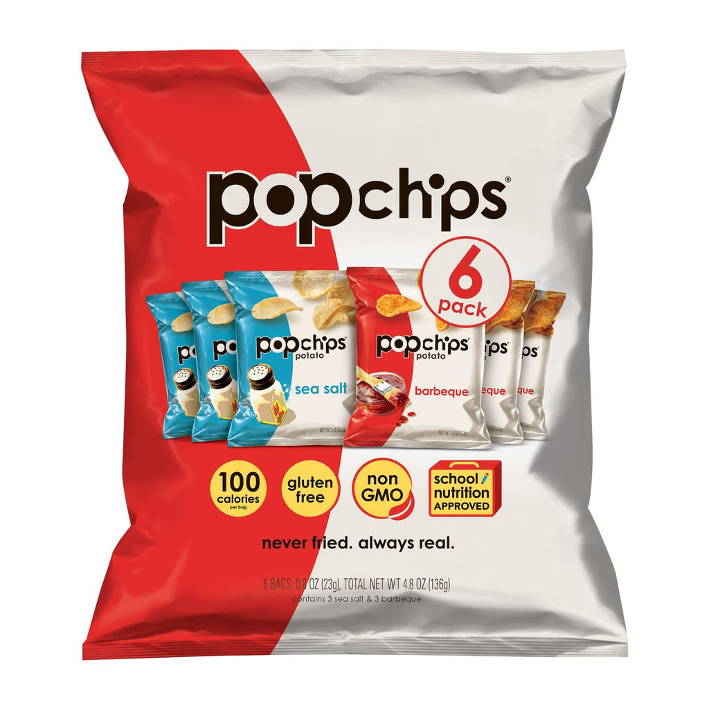 Popchips Potato Chips - 4.8 oz. Case of 12