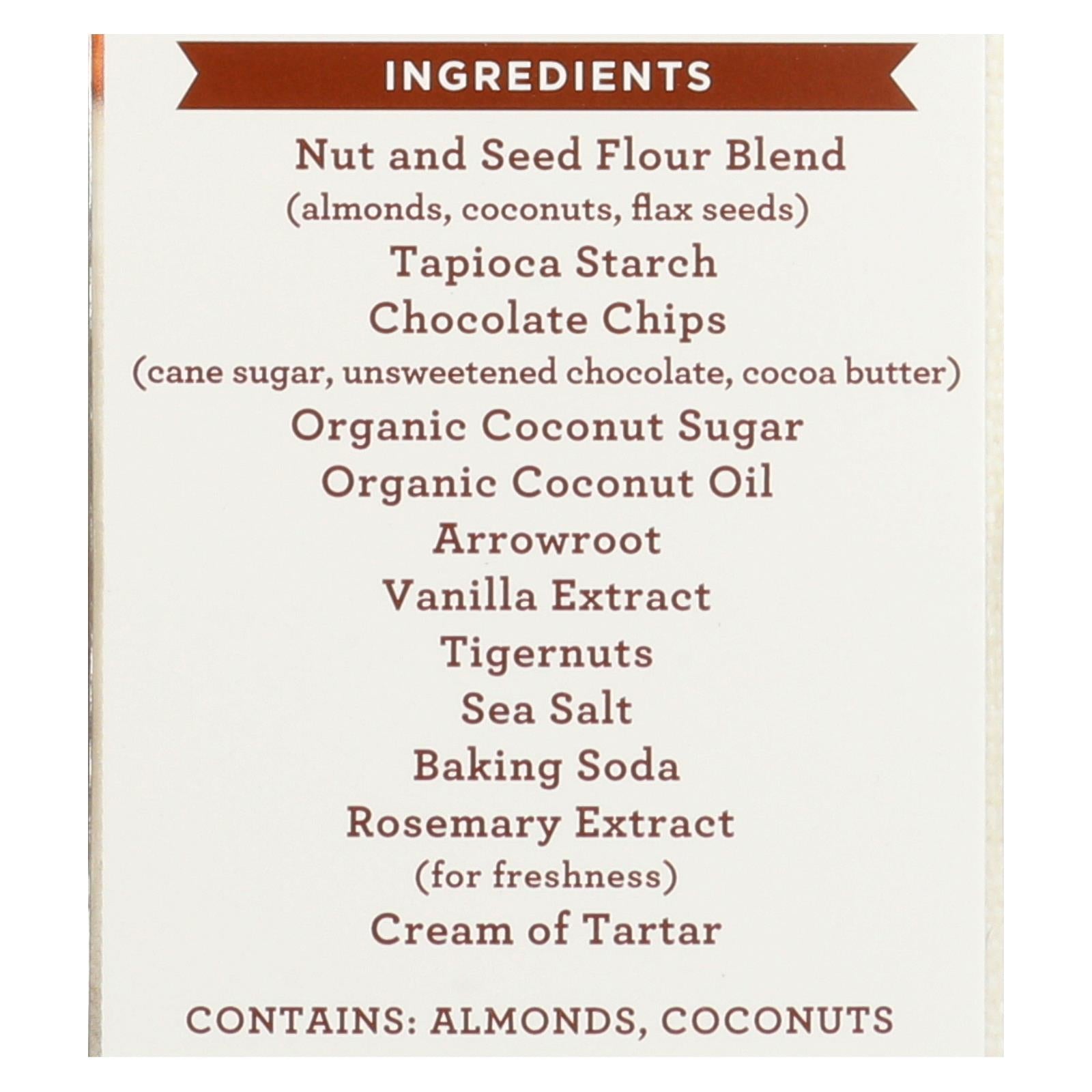Simple Mills Crunchy Chocolate Chip Cookies (Pack of 6 - 5.5 Oz.)