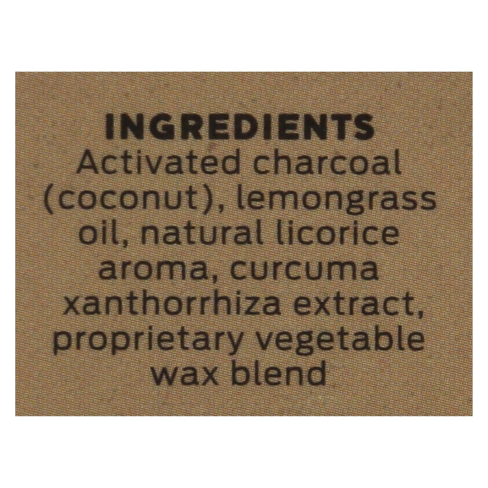Dr. Tung's Activated Charcoal Dental Floss - Pack of 6, 30 Yards Each
