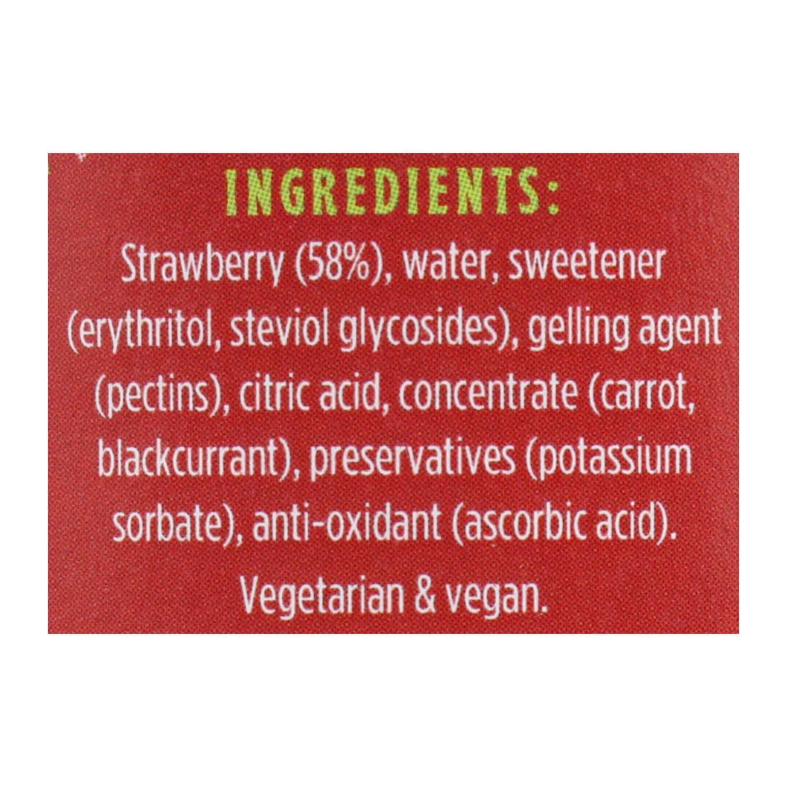 Good Good Jam Strawberry No Sugar, Pack of 6 - 12 Oz.