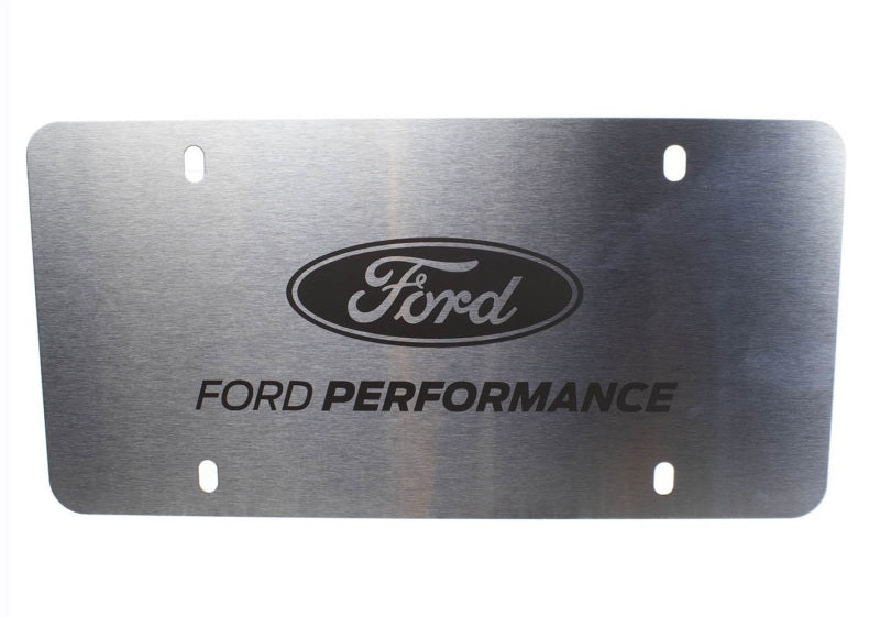 Ford Racing Stainless Steel Marque Plate M-1828-LS