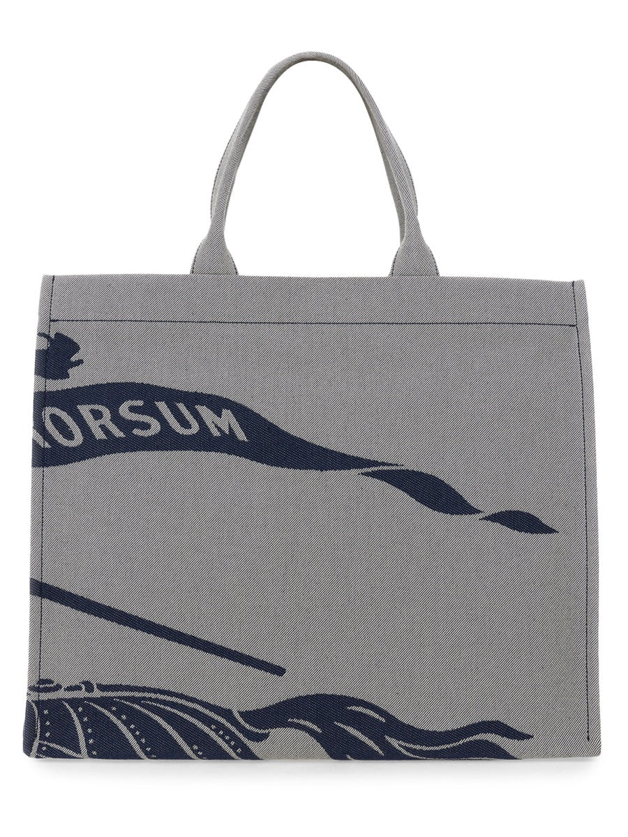 Burberry Men Canvas Tote Bag