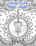 Coloring For Fun – Doodle Volume 1: 25 Doodle Coloring Pages: Autumn & Winter