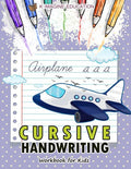 CURSIVE Handwriting workbook for kids (Daily beginner writing practice)