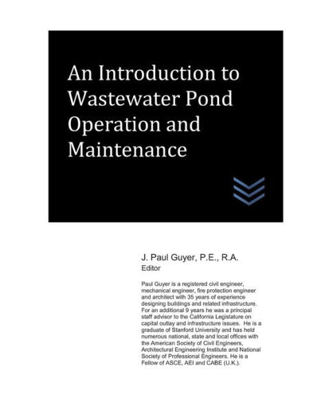 An Introduction to Wastewater Pond Operation and Maintenance (Wastewater treatment engineering)