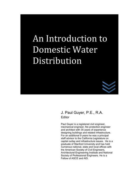 An Introduction to Domestic Water Distribution (Domestic and Industrial Water Treatment)