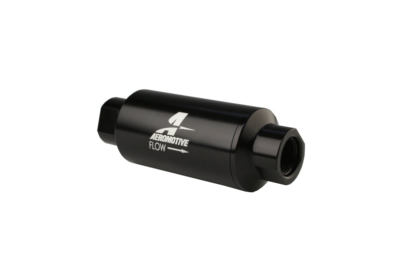 Aeromotive 10 Micron, ORB-10 Black Fuel Filter