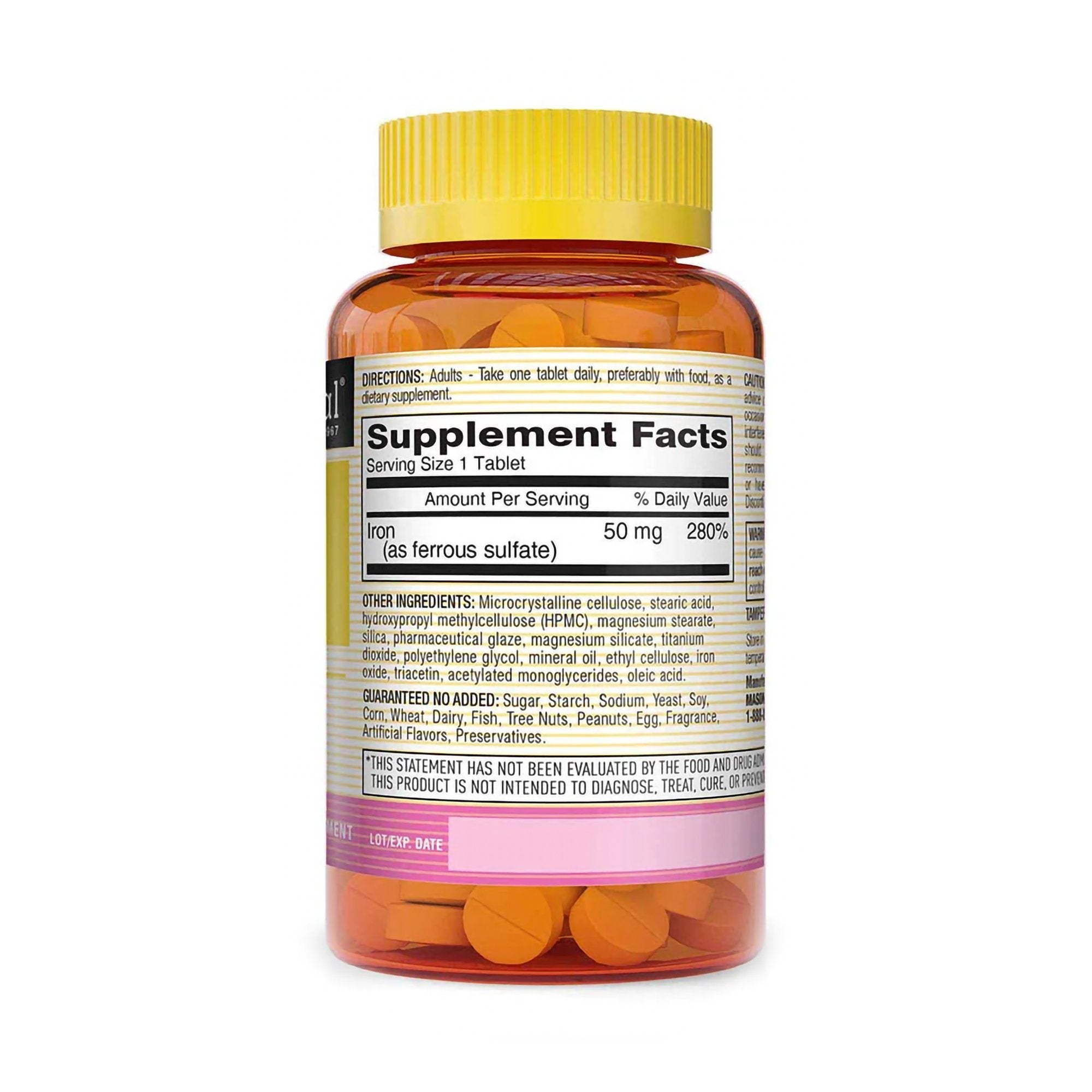 Mason Vitamins Iron Mineral Supplement 31184515265