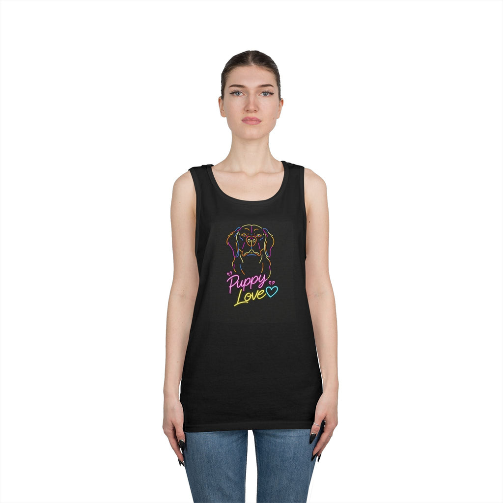Retro Funny Dog Tank Top — Cute Future Vibes