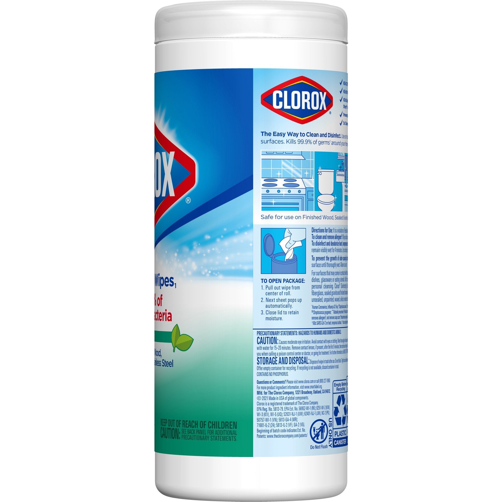 Clorox® Disinfecting Wipes, Fresh Scent, 35 ct. 01593