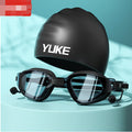 HD Fog Waterproof Large Frame Swimming Glasses