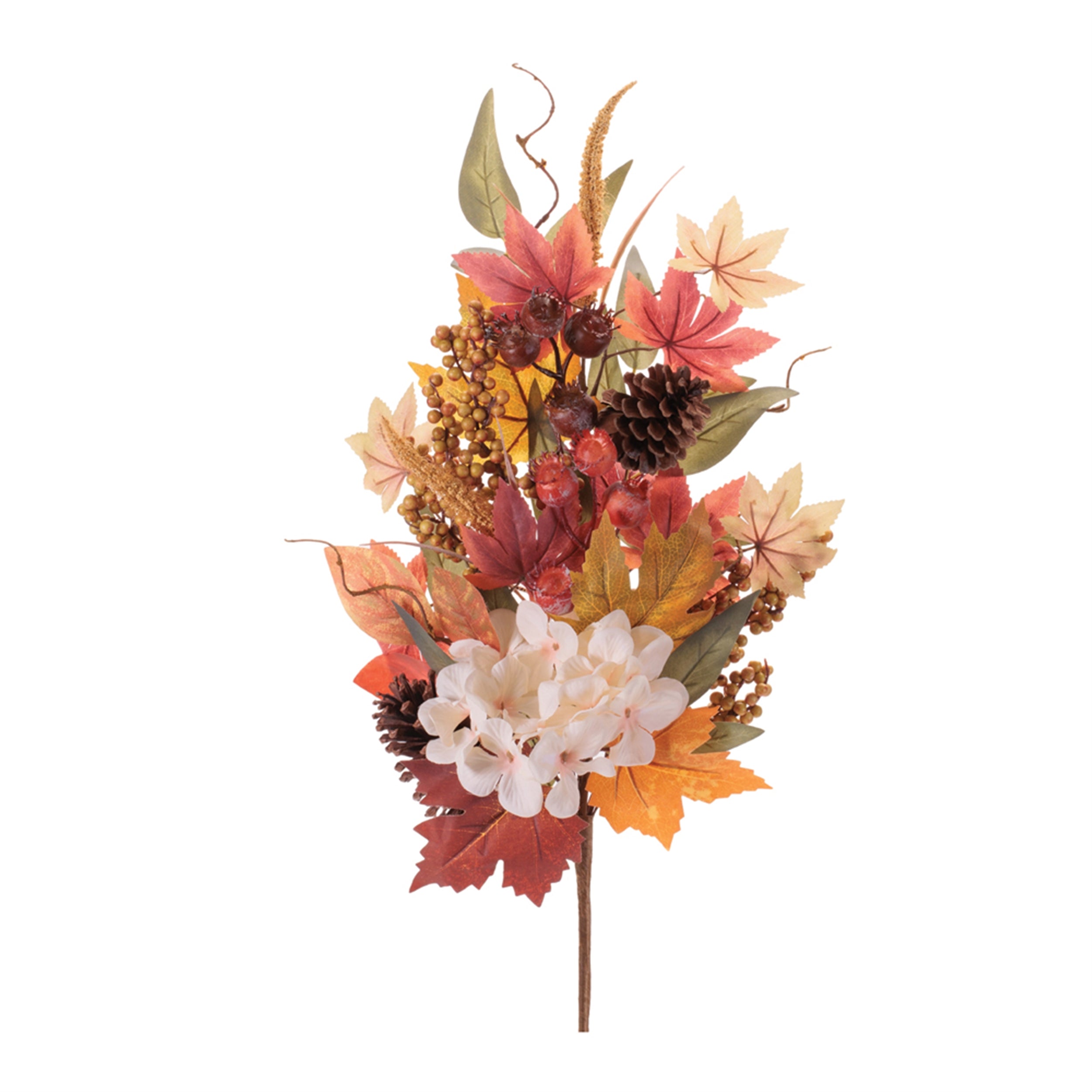 Harvest Mixed Hydrangea Spray (Set of 2)