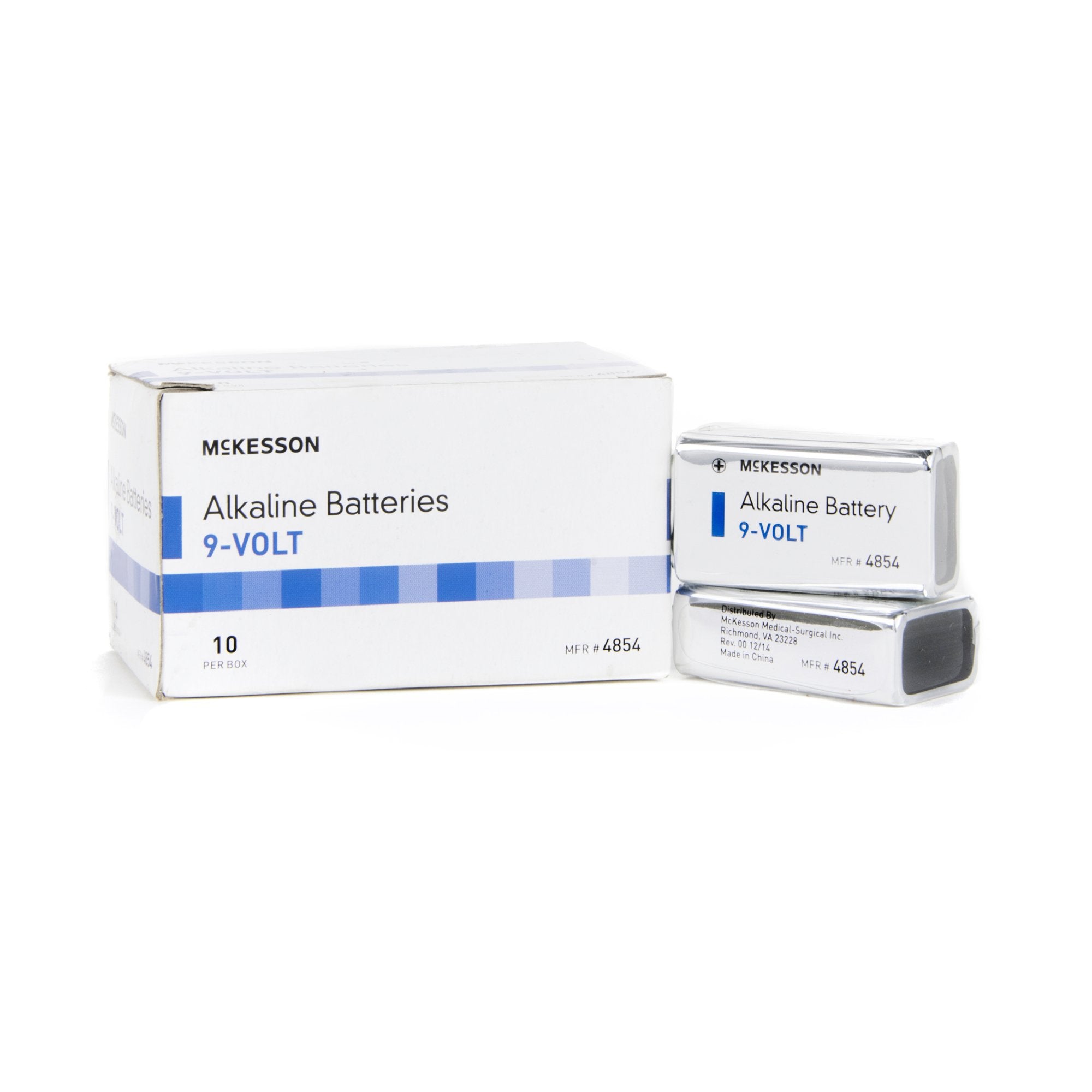 McKesson Alkaline Battery, 9V Cell 4854