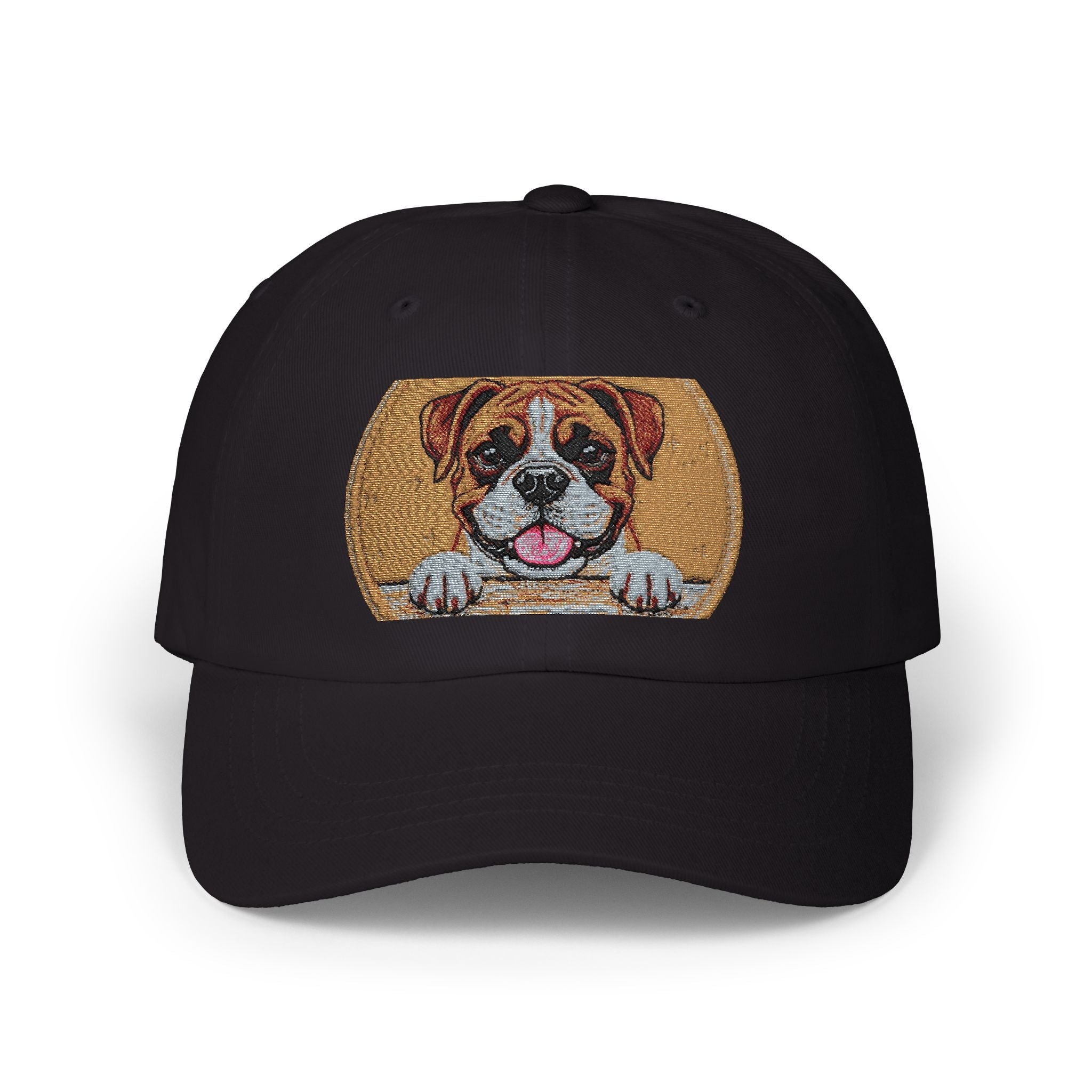 Dog Lover Dad Cap — Cute Puppy Embroidered Baseball Hat