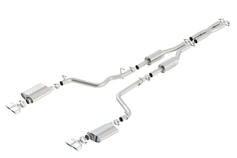 Borla 09-14 Dodge Challenger R/T 5.7L RWD 2Dr. 2.5in. ATAK CB Exhaust - Dual Split Rear Exit 140708