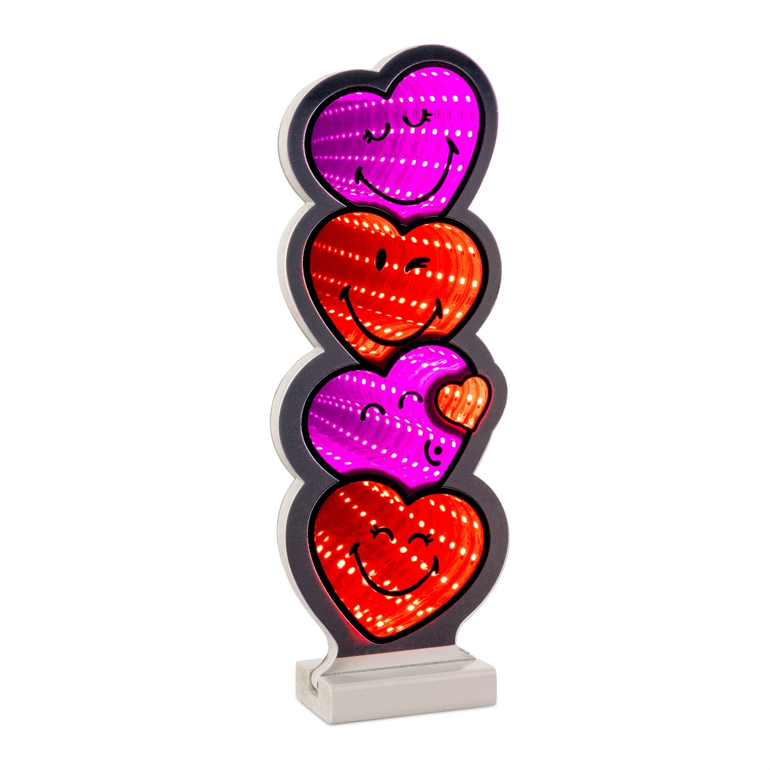 SmileyWorld¨ Heart Stack Ekkolight 12"H