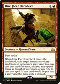 Dire Fleet Daredevil (PRE-99S) - Rivals of Ixalan Promos Foil