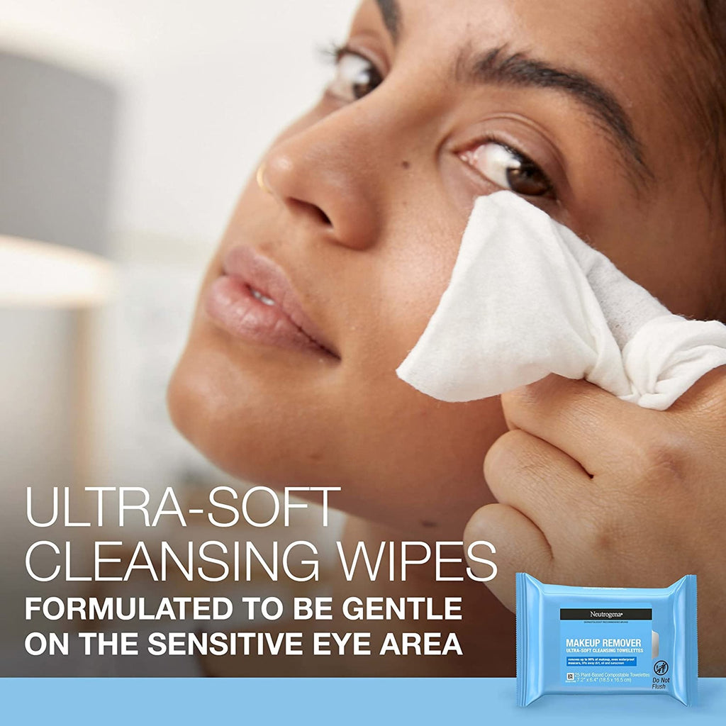 Makeup Remover Neutrogena® Wipe Soft Pack Scented 07050105105