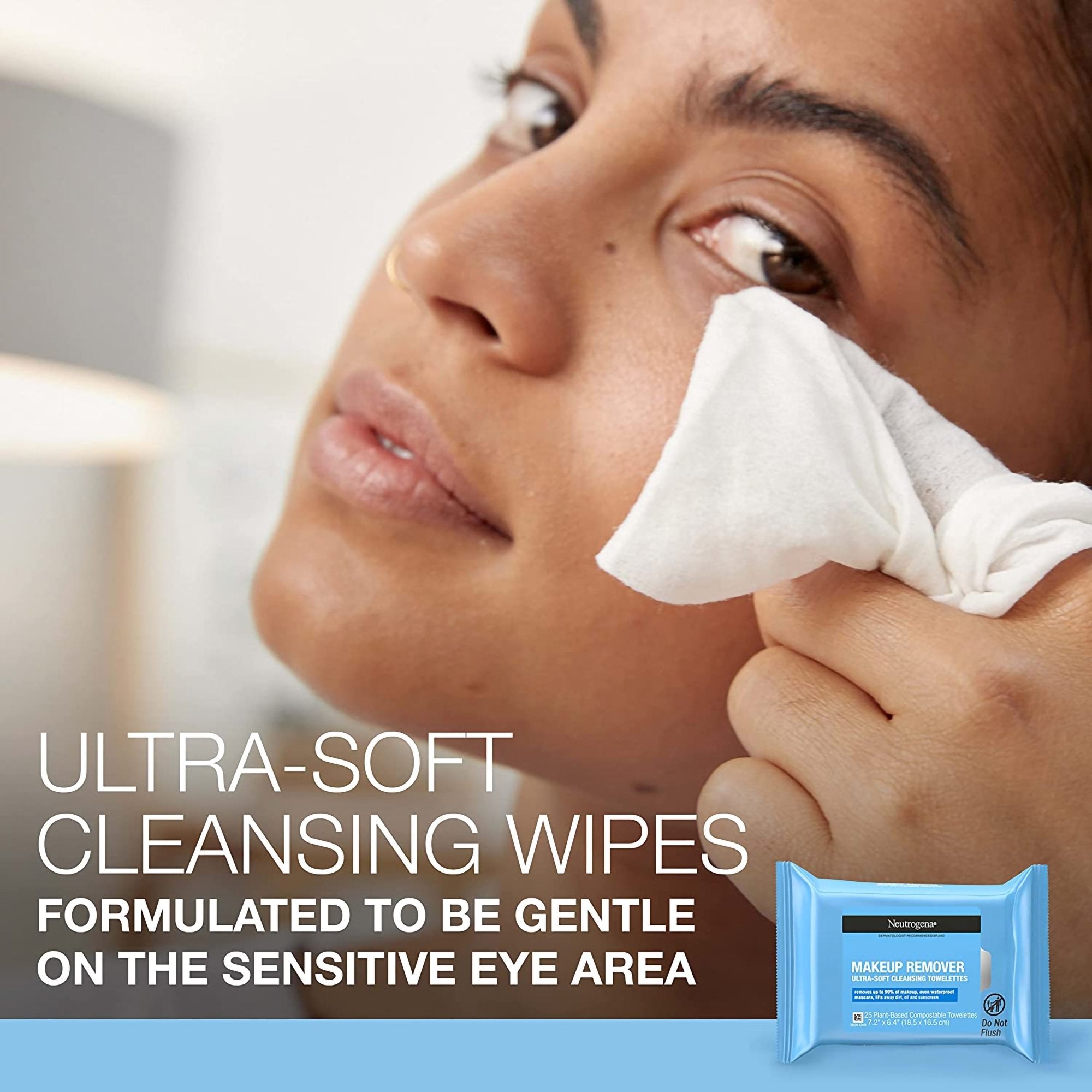 Makeup Remover Neutrogena® Wipe Soft Pack Scented 07050105105