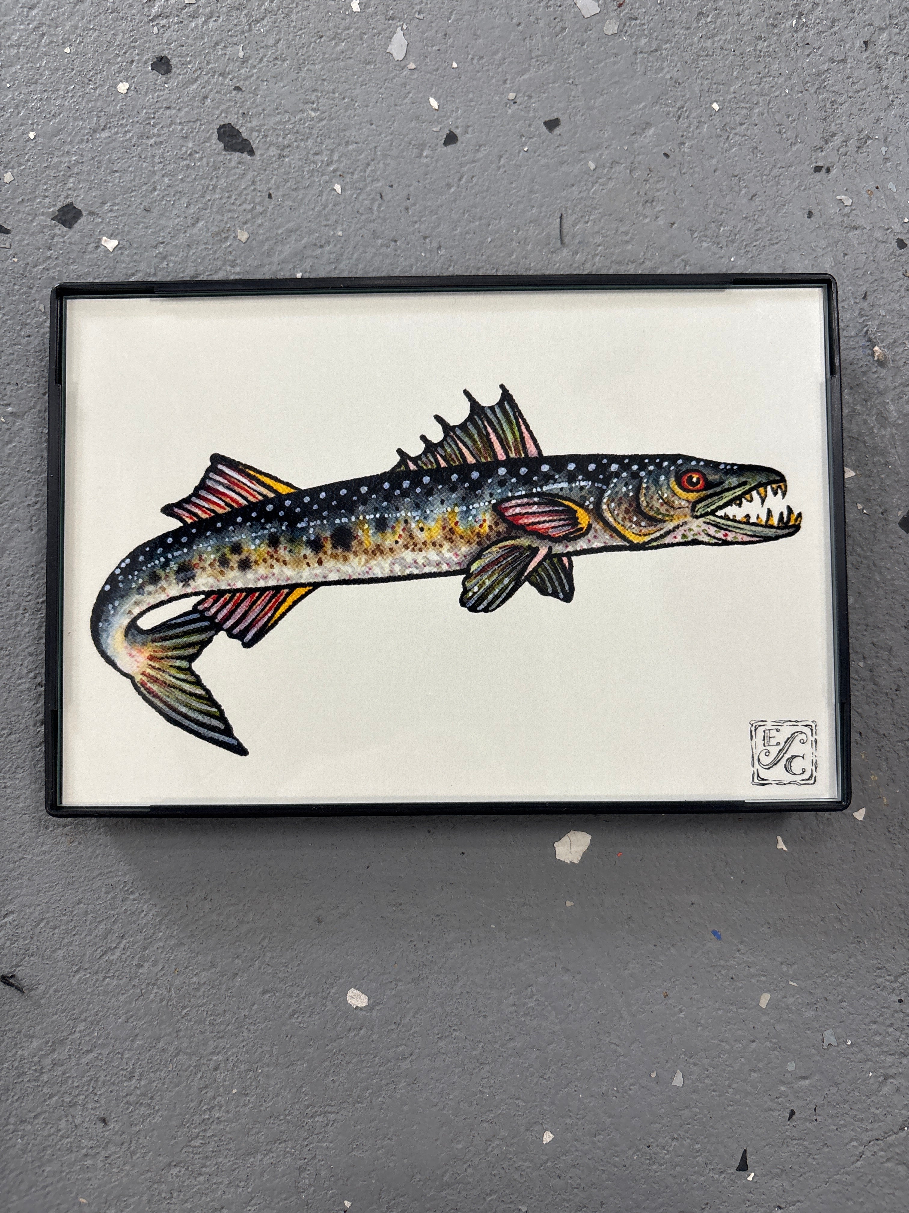 Offshore Artwork Framed Print