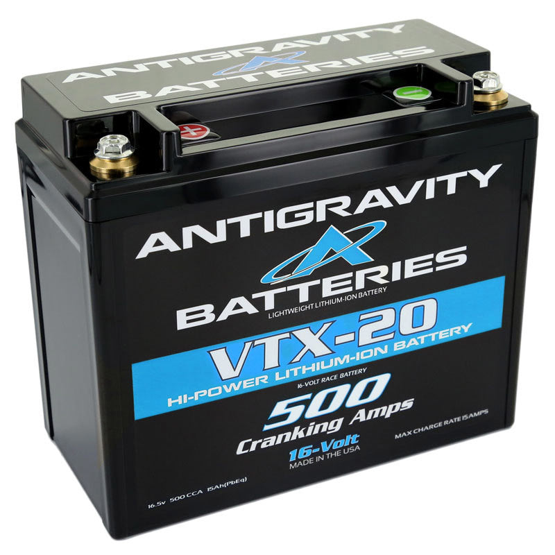 Antigravity Batteries Antigravity Special Voltage YTX12 Case 16V Lithium Battery - Left Side Negative Terminal AG-VTX-20-L
