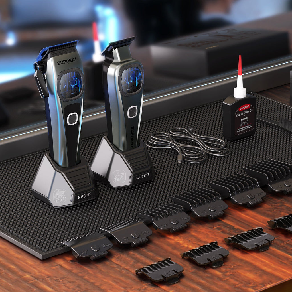 SUPRENT StormGray Clipper Trimmer Combo HC586TX