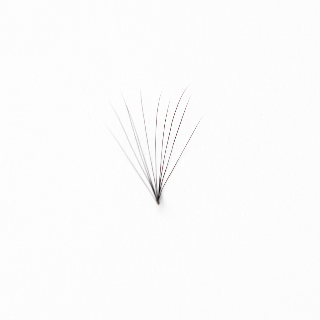 8D, .05, Textured Handmade Loose Fans (1500/6 Length Mix)