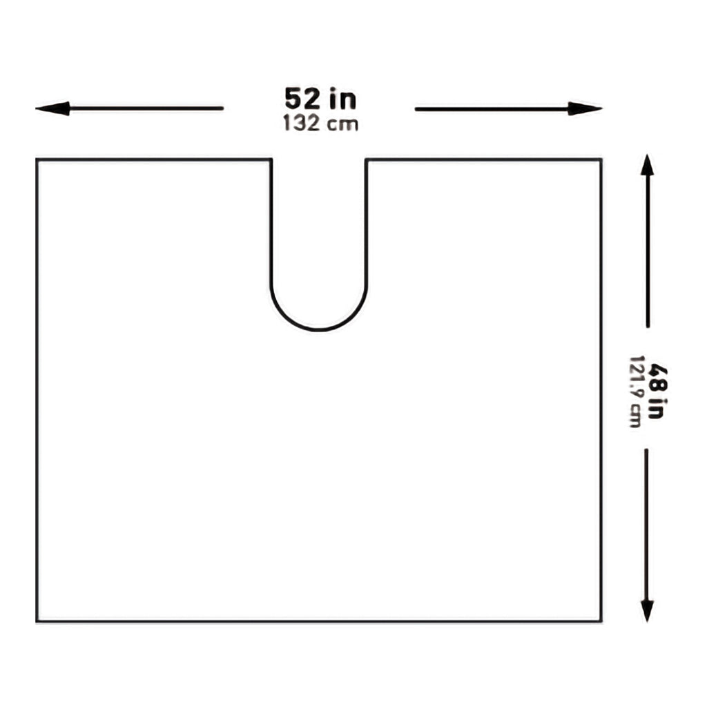 McKesson Sterile Impervious U-Drape, 52 x 48 Inch 183-I80-09192-S