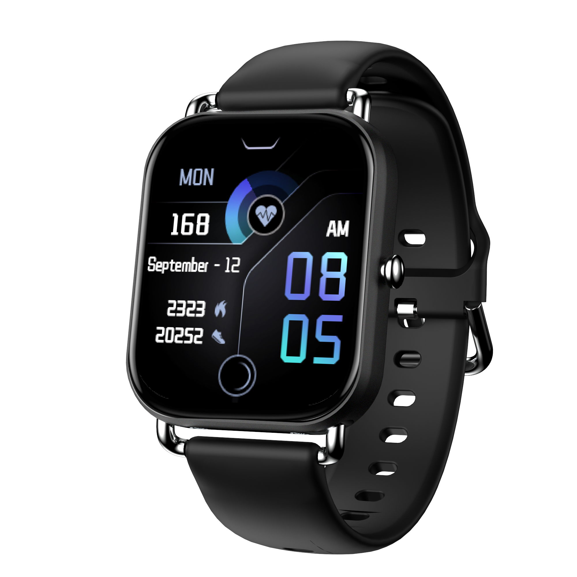 Body Temperature Measurement, Collision Color Sports Mode, Stylish Micro-engraved Smart Watch